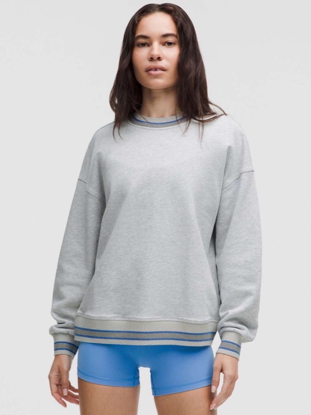 Lululemon Perfectly Oversized Ringer Crew